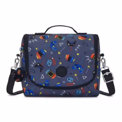 kipling Back To School Print New Kichirou Lunchbox L Gaming Grey [232521] -  sac à épaule bandoulière sacoche