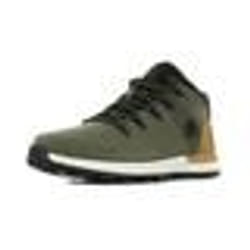 timberland sneaker homme mid lace sneaker vert - 41,5