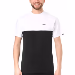 Vans modèle Colorblock Tee Noir