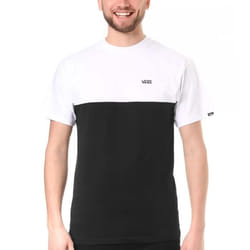 Vans modèle Colorblock Tee Noir