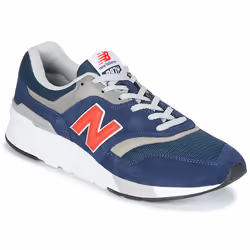 Basket - New Balance - CM997 HAY bleu - Cuir - Adulte - Homme - Lacets