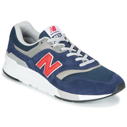 Basket - New Balance - CM997 HAY bleu - Cuir - Adulte - Homme - Lacets