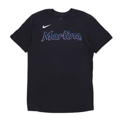 T-shirt Homme Miami Marlins Wordmark - Nike - Noir - Taille S
