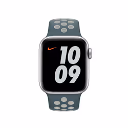 Apple MJ6G3ZM/A accessoire intelligent à porter sur soi Bande Vert, Argent Fluoroélastomère