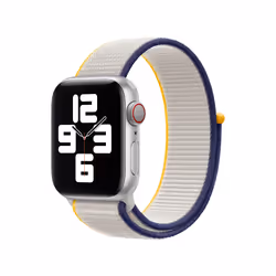 Apple MJFR3ZM/A accessoire intelligent à porter sur soi Bande Blanc Nylon