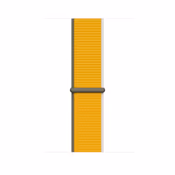 Apple MJG03ZM/A, Bande, Smartwatch, Jaune, Apple, Watch 42mm Watch 44mm, Nylon
