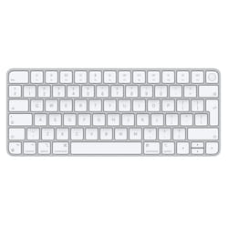 Apple Magic clavier USB + Bluetooth Anglais Aluminium, Blanc