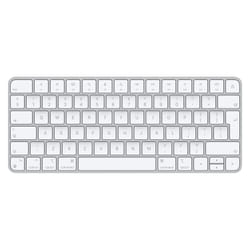 Apple Magic clavier USB + Bluetooth Anglais Aluminium, Blanc