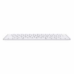 Apple Magic clavier USB + Bluetooth Anglais Aluminium, Blanc