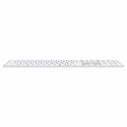 Apple Magic clavier USB + Bluetooth Anglais Aluminium, Blanc