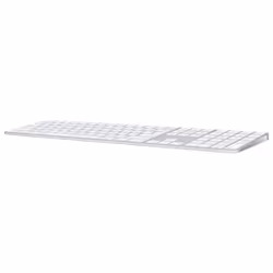 Apple Magic clavier USB + Bluetooth Anglais Aluminium, Blanc