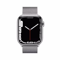 Apple Watch Series 7 OLED 45mm 4G Argent Wifi GPS (satellite)