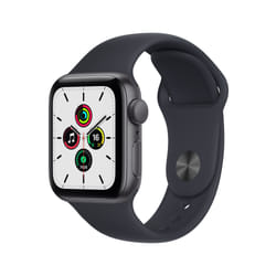 Apple Watch SE OLED 40 mm Numérique 324 x 394 pixels Écran tactile Gris Wifi GPS (satellite)