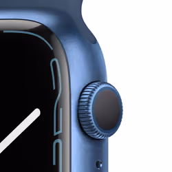 Apple Watch Series 7 OLED 45mm Bleu Wifi GPS (satellite)