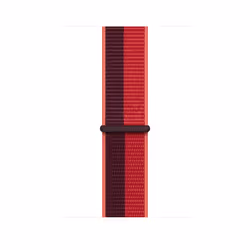 Apple ML8G3ZM/A, Bande, Smartwatch, Rouge, Apple, Apple Watch Model 42mm, 44mm, 45mm, Nylon
