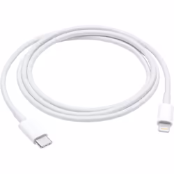 Apple MM0A3ZM/A, 1 m, Lightning, USB C, Mâle, Mâle, Blanc