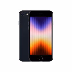 Apple iPhone SE, 11,9 cm (4.7"), 1334 x 750 pixels, 256 Go, 12 MP, iOS 15, Noir