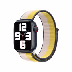 Apple MN5L3ZM/A Bande Beige, Noir, Jaune Nylon
