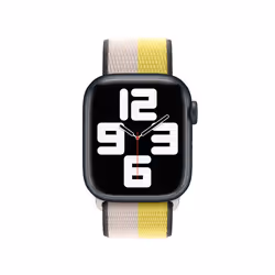 Apple MN5L3ZM/A Bande Beige, Noir, Jaune Nylon
