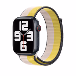 Apple MN5T3ZM/A Bande Beige, Noir, Jaune Nylon