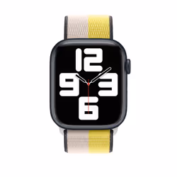 Apple MN5T3ZM/A Bande Beige, Noir, Jaune Nylon