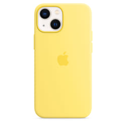 Apple Coque en silicone avec MagSafe pour iPhone 13 mini - Zeste de citron