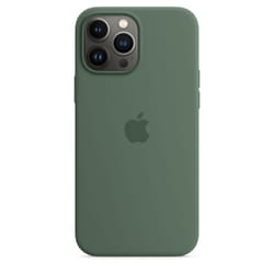 Apple Coque en silicone avec MagSafe pour iPhone 13 Pro Max - Eucalyptus