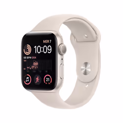 Apple Watch SE, OLED, Écran tactile, 32 Go, Wifi, GPS (satellite), 32,9 g