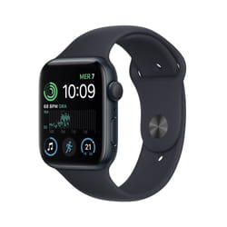 Apple Watch SE OLED 44mm Noir Wifi GPS (satellite)
