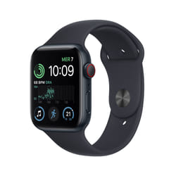 Apple Watch SE OLED 44mm 4G Noir Wifi GPS (satellite)