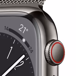 Apple Watch Series 8 OLED 41mm 4G Graphite Wifi GPS (satellite)