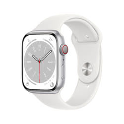 Apple Watch Series 8 OLED 45mm 4G Argent Wifi GPS (satellite)