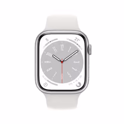 Apple Watch Series 8 OLED 45mm 4G Argent Wifi GPS (satellite)