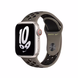 Apple MPGT3ZM/A Bande Noir, Gris, Olive Fluoroélastomère