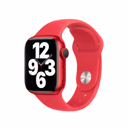 Apple MP6Y3ZM/A Bande Rouge Fluoroélastomère