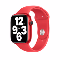 Apple MP7J3ZM/A Bande Rouge Fluoroélastomère
