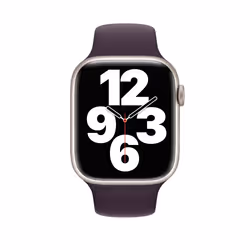 Apple MP7Q3ZM/A Bande Bourgogne Fluoroélastomère