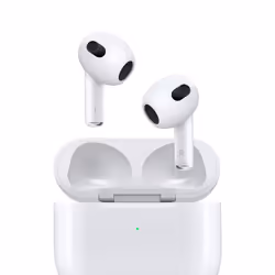 Apple AirPods (3rd generation) , Sans fil, Appels/Musique, Écouteurs, Blanc