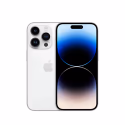 Apple iPhone 14 Pro, 15,5 cm (6.1"), 2556 x 1179 pixels, 128 Go, 48 MP, iOS 16, Argent