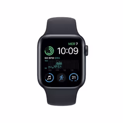 Apple Watch SE OLED 40mm Noir Wifi GPS (satellite)