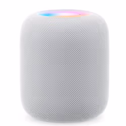 Apple HomePod, Apple Siri, Cylindre, Blanc, Tissu, Home app and HomeKit, Intercom transcriptions, Siri, Touch Accommodations, ...