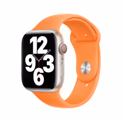 Apple MR2R3ZM/A Bande Orange Fluoroélastomère