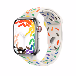 Apple MRTP3ZM/A Bande Multicolore Fluoroélastomère