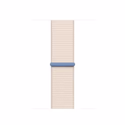 Apple MT553ZM/A, Bande, Smartwatch, Apple, Watch, Nylon, Polyester recyclé, Spandex, Starlight