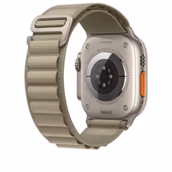 Apple MT5T3ZM/A Bande Olive Polyester recyclé, Spandex, Titane - Vue supplémentaire 4