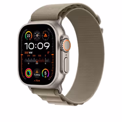 Apple MT5U3ZM/A Bande Olive Polyester recyclé, Spandex, Titane