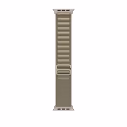 Apple MT5V3ZM/A, Bande, Smartwatch, Olive, Apple, Apple Watch 44mm, 45mm, 49mm, Polyester recyclé, Titane, Spandex