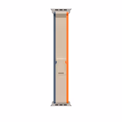 Apple MT5W3ZM/A, Bande, Smartwatch, Beige, Orange, Apple, Apple Watch 44mm, 45mm, 49mm, Nylon, Polyester recyclé, Titane, Spa ...