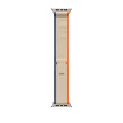 Apple MT5W3ZM/A Bande Beige, Orange Nylon, Polyester recyclé, Titane, Spandex
