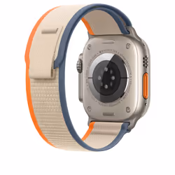 Apple MT5W3ZM/A Bande Beige, Orange Nylon, Polyester recyclé, Titane, Spandex - Vue supplémentaire 4